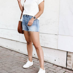 Madewell Relaxed Denim Shorts (29)